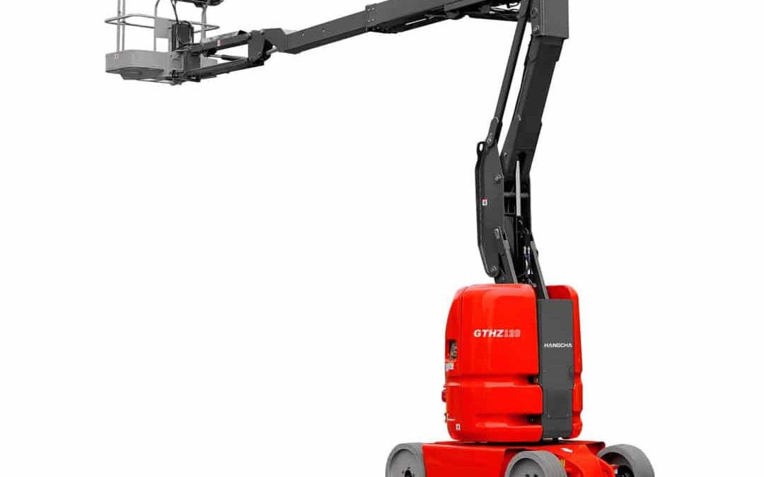 Articulating booms